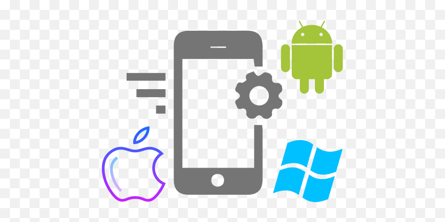 Custom Mobile Application Development Services Company - Mobile Setting Png Transparent,Mobile Development Icon