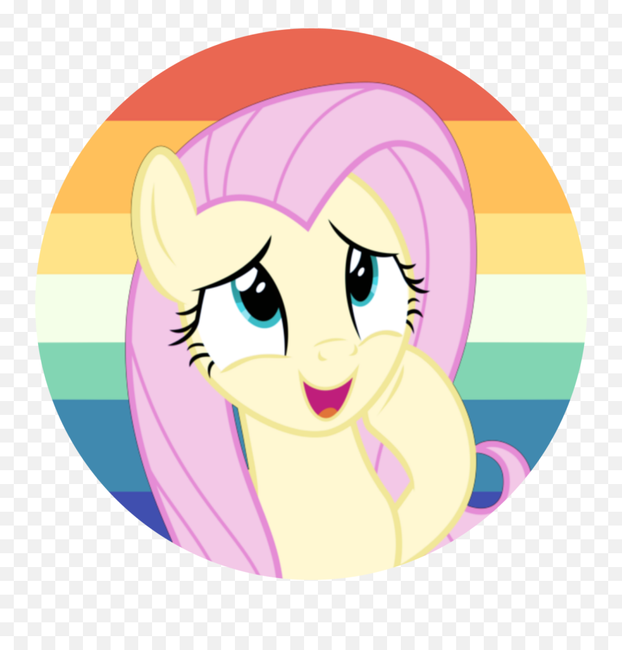 Pin - Cute Fluttershy Transparent Background Png,Twilight Sparkle Icon