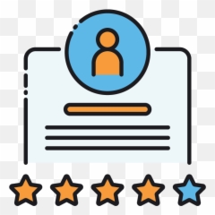 Reputation U0026 Authority Management - DoubleShot Marketing Five Stars Coloring Page png