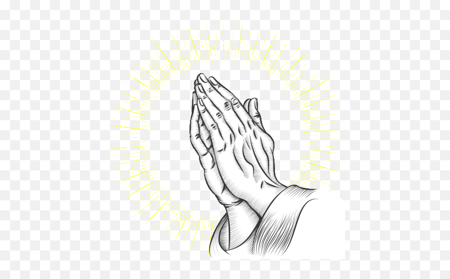Praying Hands Sticker - Praying Hands Pray Discover Gif Animation Prayer Hand Gif Png,Facebook Prayer Icon