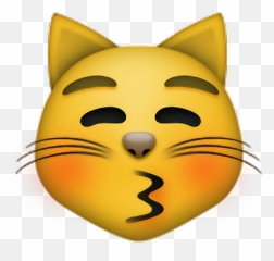 Gato Cat Emoji Emojisticker Sonrojado Clipart Free - Kissing Weary Cat Face Emoji Png,Pete The Cat Png