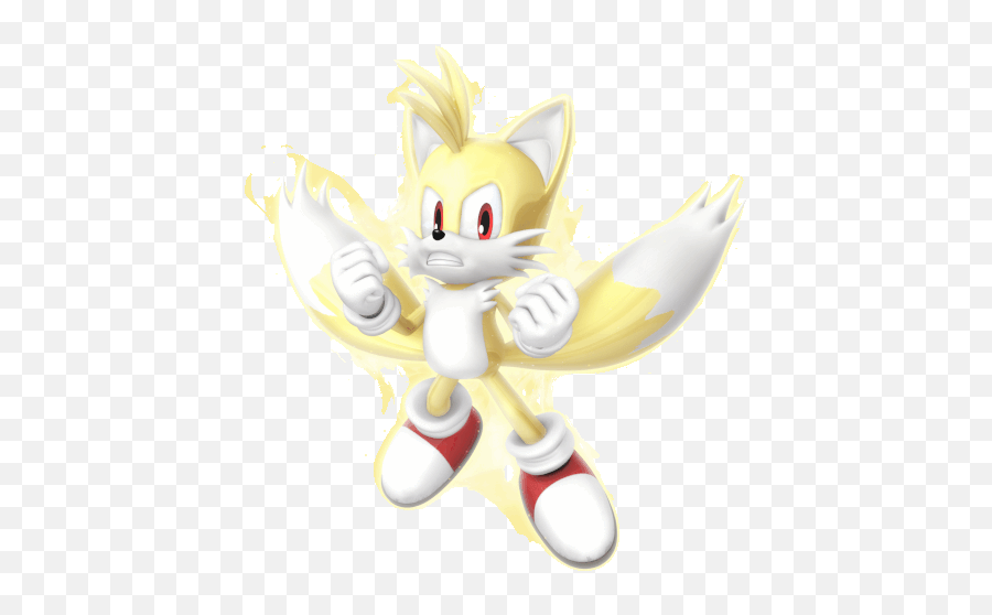 Super Tails Sonic The Hedgehog Sticker - Super Tails Tails Super Classic Tails Sonic Png,Super Sonic Icon