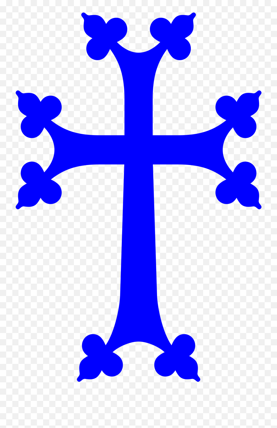 28 Collection Of Blue Cross Clipart Png - Armenian Cross Png,Cross Clipart Png