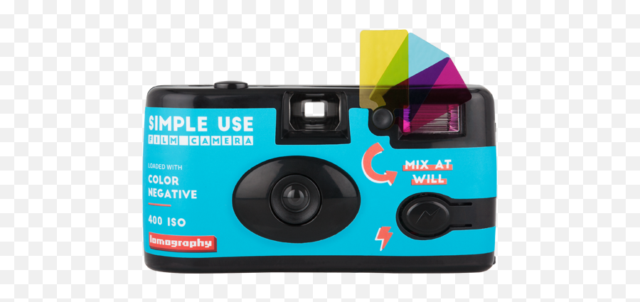 Lomography Simple Use Film Camera - Lomography Simple Use Png,Camera Flash Png