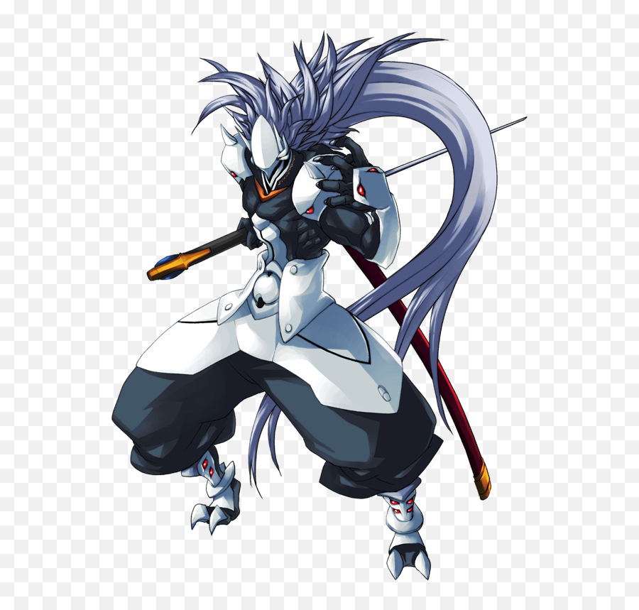 Which Character Artwork For Hakumen Do You Like The Most - Hakumen Blazblue Png,Blazblue Icon