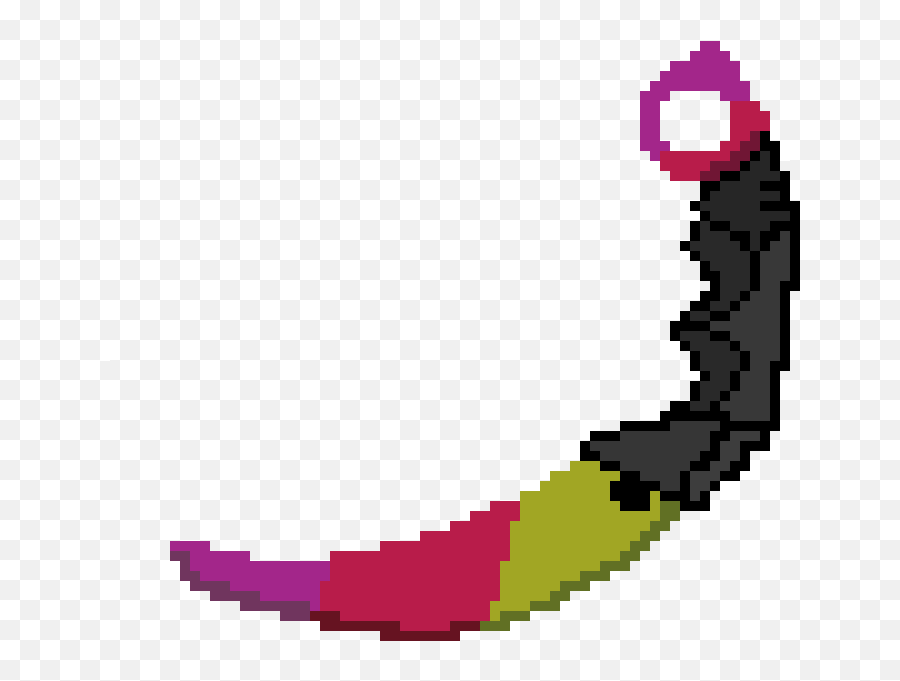 Karambit R Pixel Art Maker - Karambit Pixel Art Png,Karambit Png