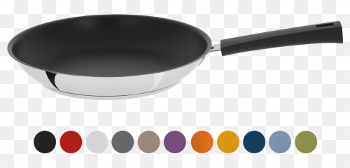 Stainless Frying Pan With Exceliss Non - Sauté png