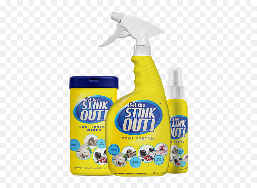 Get The Stink Out U2013 Odor Control Products - Spray Bottle Png,Stink Png