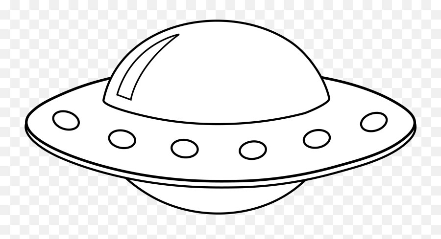 Library Of Black Ufo Clipart Royalty Free Stock Png Files - Ufo Clipart Black And White,Ufo Png