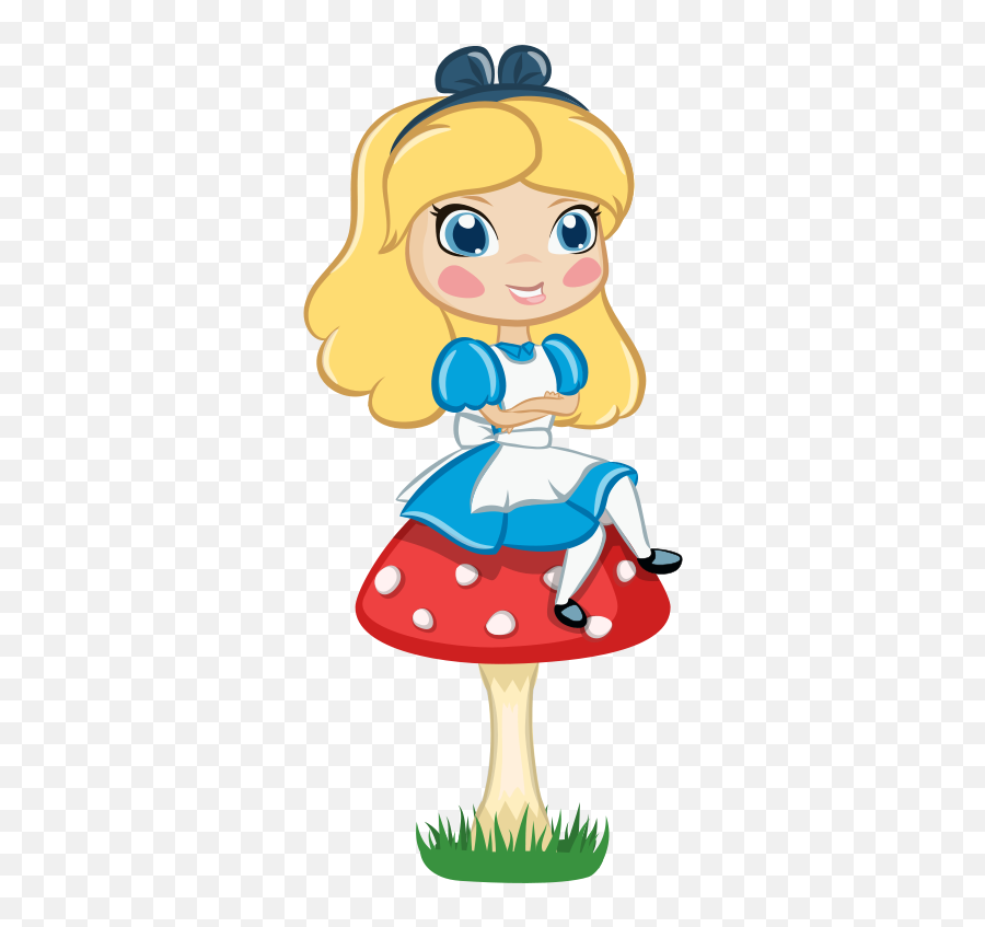 Alice - Alice In Wonderland Mushroom Clipart Png,Alice In Wonderland Png