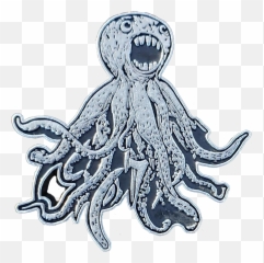 Octopus Logo Enamel Pin - Illustration Png,Octopus Logo