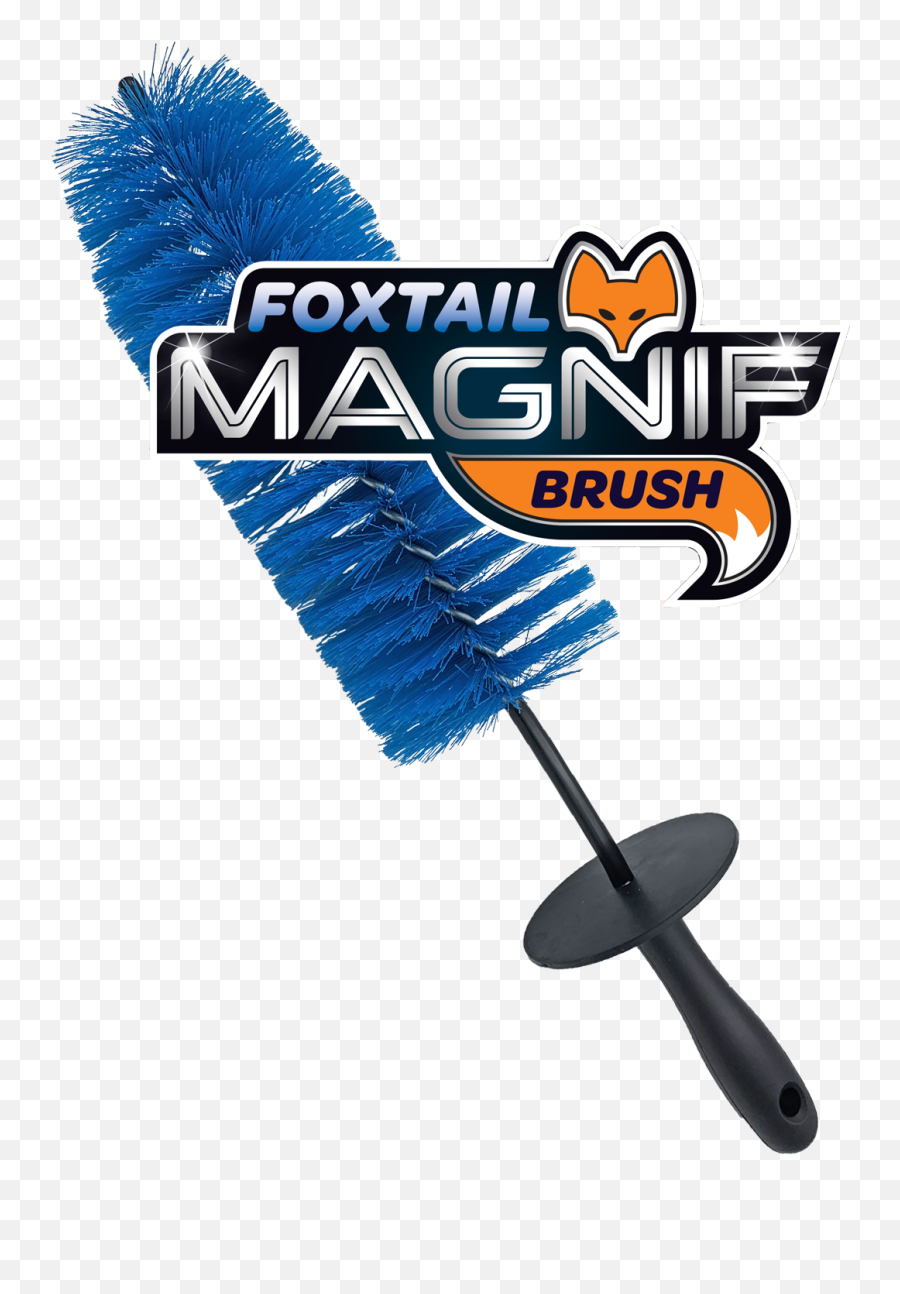 Foxtail Mag Wheel Brush U2013 Wet U0026 Forget Nz - Clip Art Png,Fox Tail Png