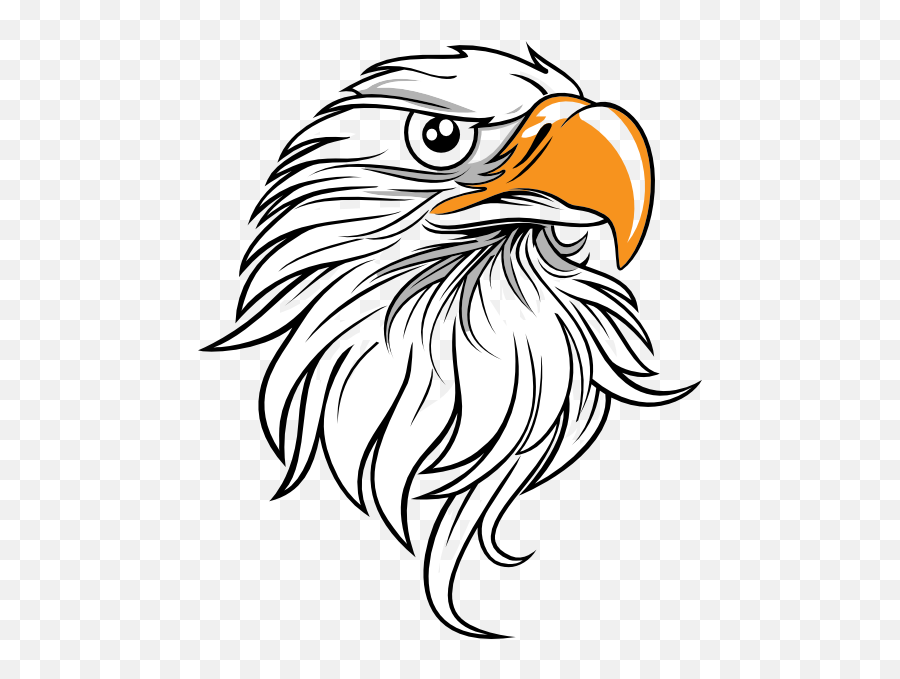 Eagle Head Logo Png 3 Image - Eagle Clipart Transparent Background,Eagle Head Logo