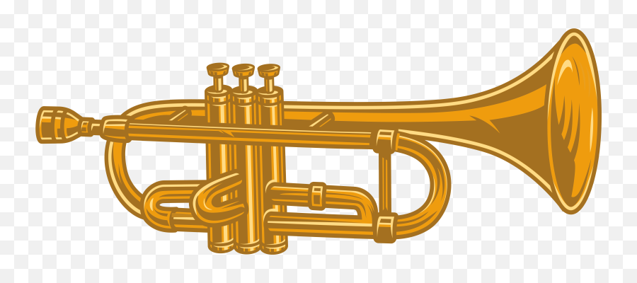 Trumpet Transparent Png Images - Trumpet Clipart Transparent,Trumpet Transparent