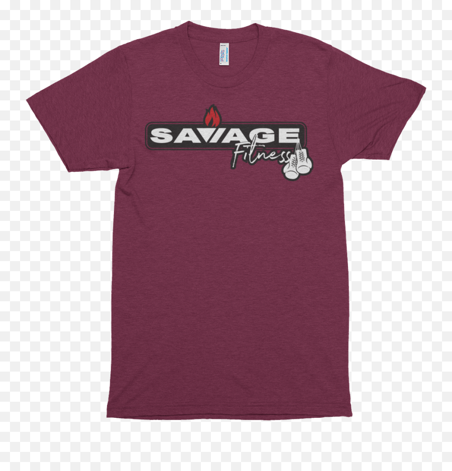 American Apparel Unisex Tri - Active Shirt Png,Savage Png