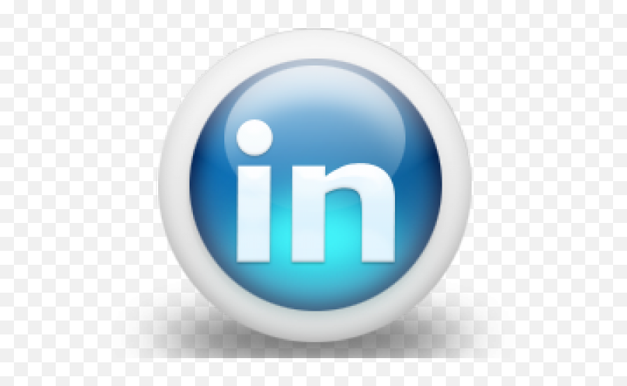 Download Linkedin Clipart Transparent - Linkedin Icon Full Logo Twitter Png 3d Circle,Linkedin Png