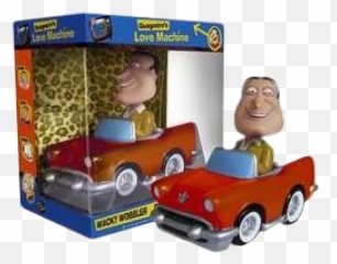 Family Guy - Quagmireu0027s Love Machine Wacky Wobbler Bobble Head Family Guy Quagmire Car Png,Quagmire Png