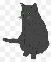 Cat Smokey Png Clip Arts For Web - Clip Art Cats With Green Eyes,Smokey Png