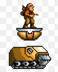 Rebel Soldier Ver A - Rebel Soldier Metal Slug Clipart Illustration Png,Slug Png