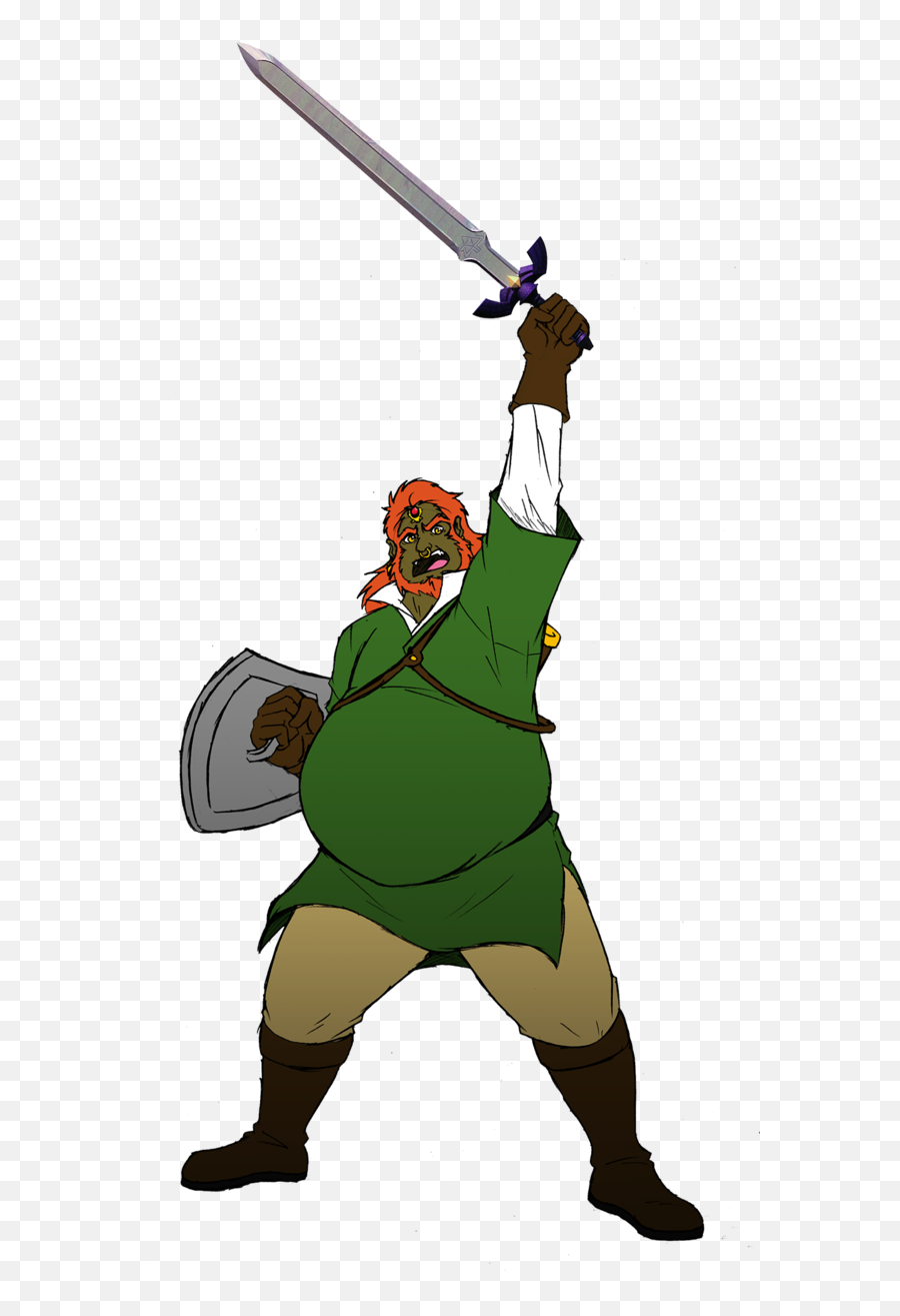 Ganon Png - Fat Baseball Bat Clipart Master Sword Ocarina Ocarina The Master Sword,Baseball Bat Transparent Background