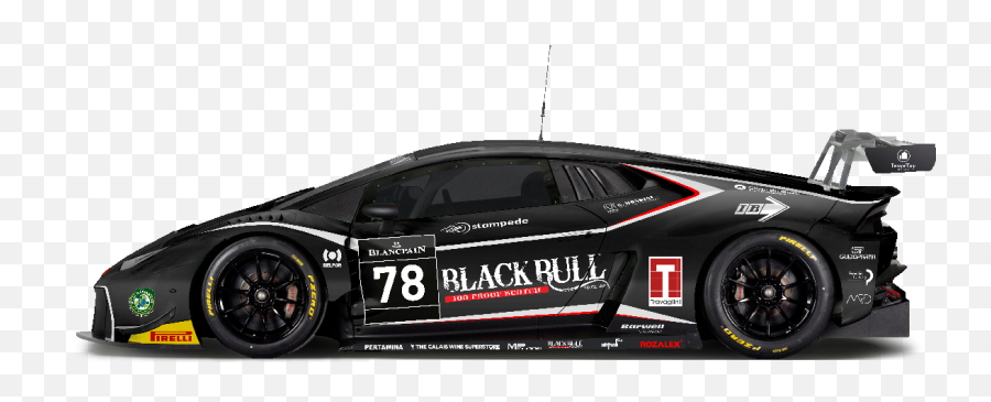Black Bull Whisky - Lamborghini Huracan Blancpain 2018 Png,Black Bulls Logo