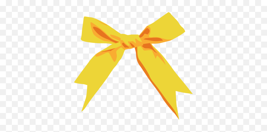 Yellow Bows Clip Art - Yellow Bow Clip Art Full Size Png Yellow Ribbon And Bow Banner,Yellow Ribbon Png