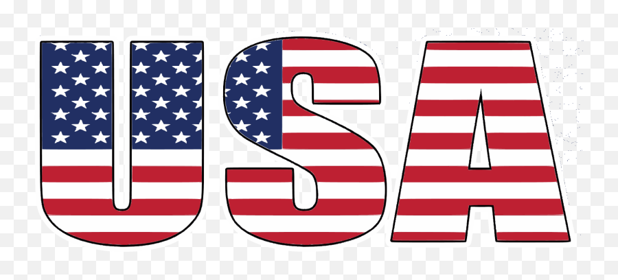United States Of America Sherwood Hills Baptist Church - Usa Flag Word Png,Usa Flag Png