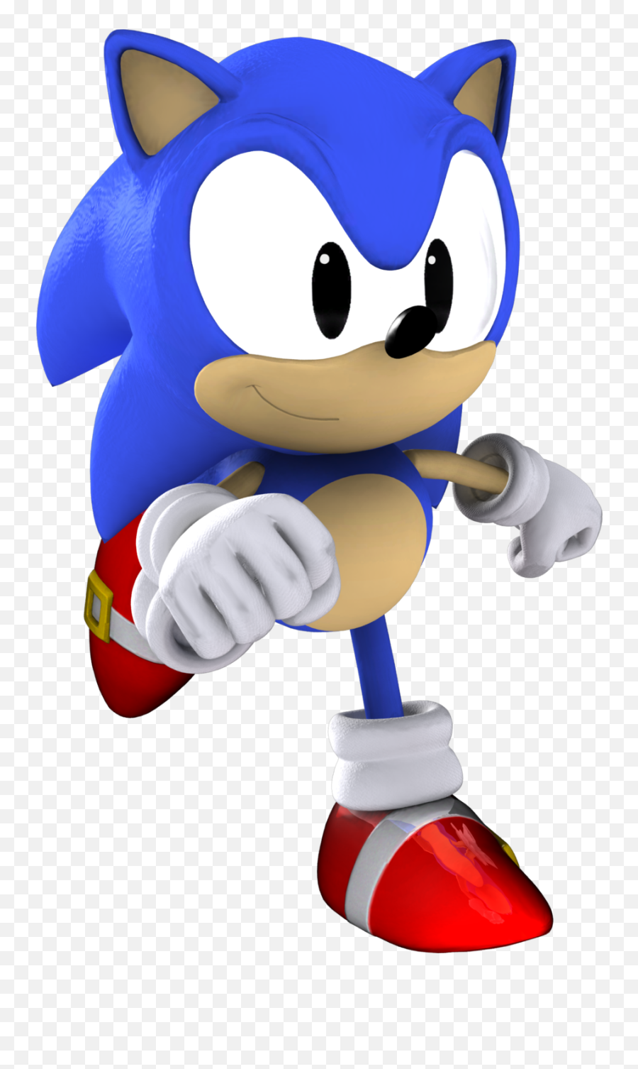 Download Hd Classic Sonic The Hedgehog 3d By Itshelias94 - Sonic The Hedgehog Classic 3d Png,Sonic Running Png