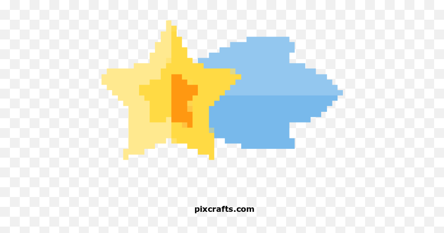 Star - Printable Pixel Art Png,Pixel Star Png