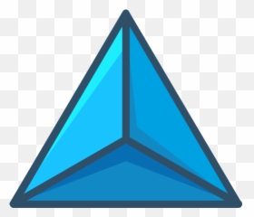 Geometry Pyramid Symbols Sacred Mystic Esoteric Shapes - Geometry Blue Triangle png