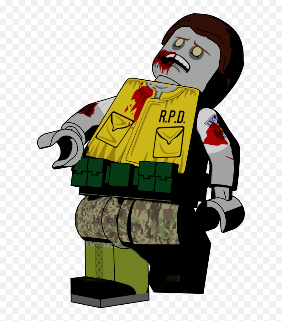 Resident Evil Brad Vickers 4 Zombiepng - Personal Members Cartoon,Raiders Png