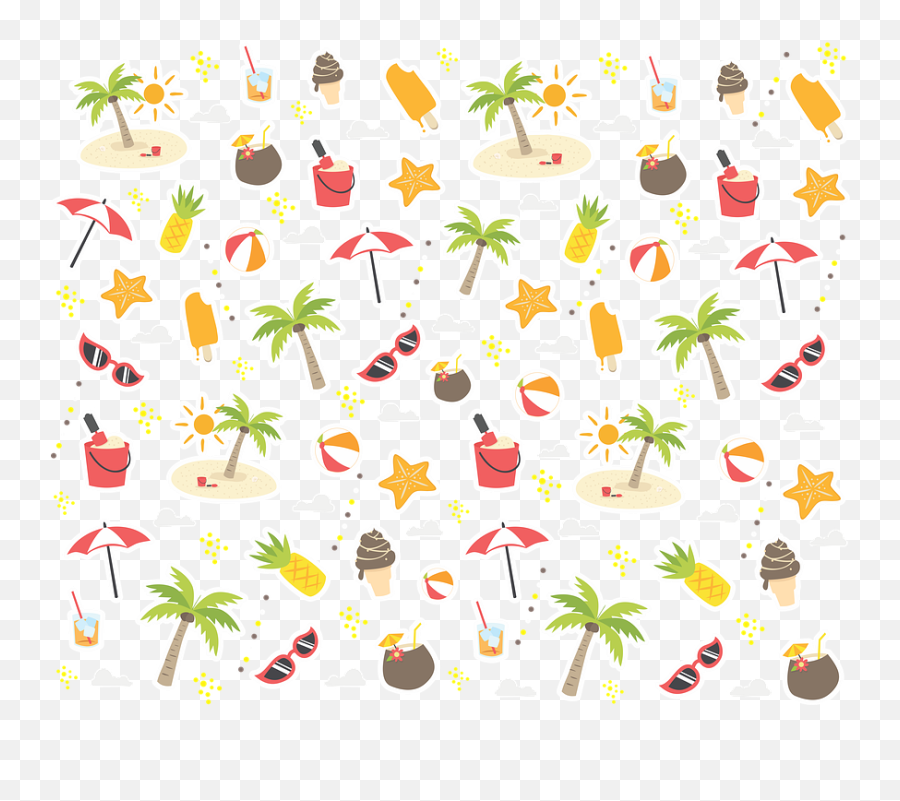 Summer Background Nature - Clip Art Png,Beach Background Png