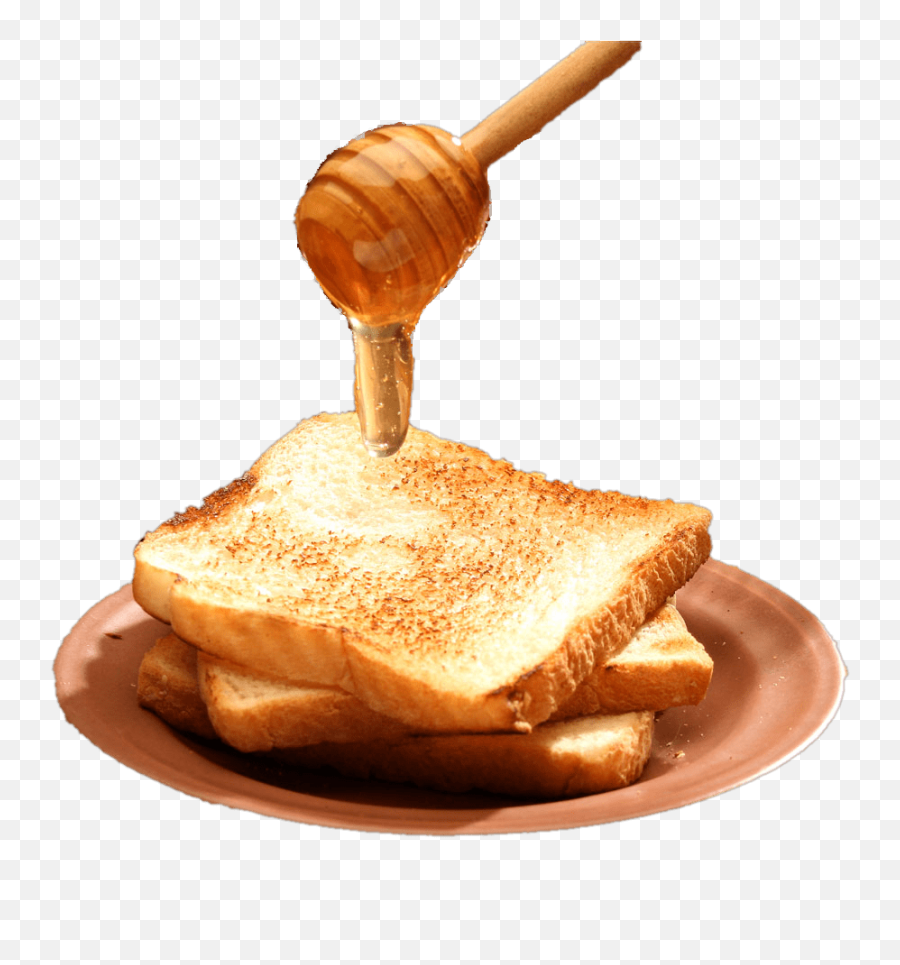 Download Honey Toast Png - Honey On Toast Png,Toast Png