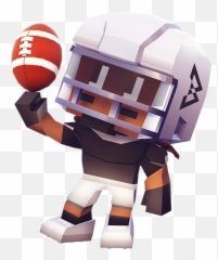 Download Marshawn Lynch Blocky Football - Blocky Football Png,Marshawn Lynch Png