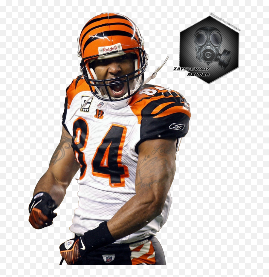 American Football Player Png Image - Tj Houshmandzadeh Bengals,American Football Player Png