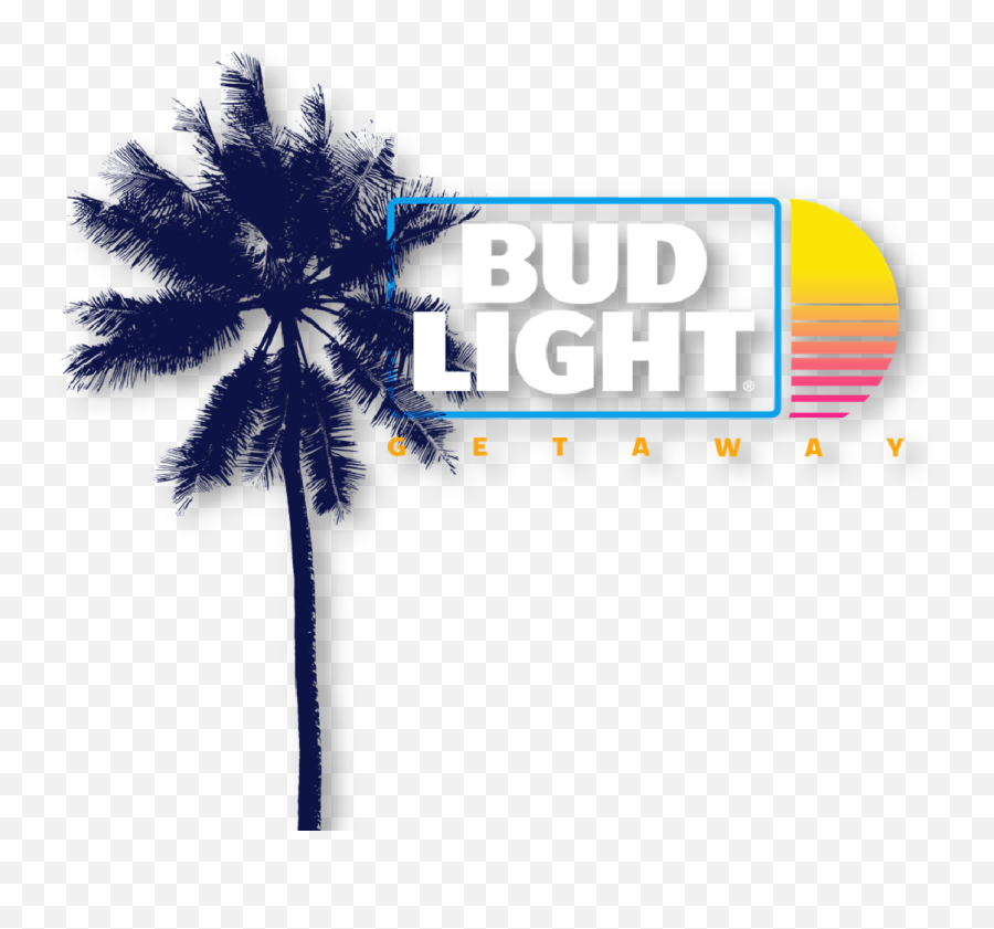 Key West Getaway Bud Light Beach - Clip Art Png,Bud Light Logo Png