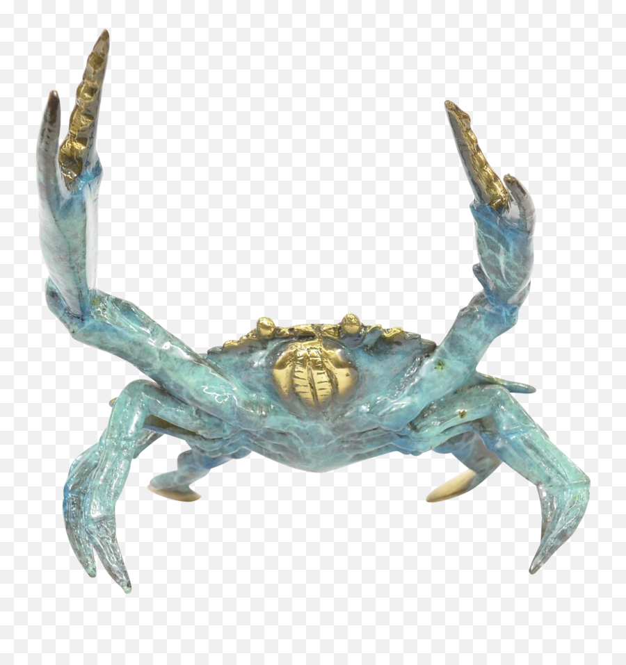 Download Hd Blue Crab Bronze Sculpture - Chesapeake Blue Crab Png,Blue Crab Png