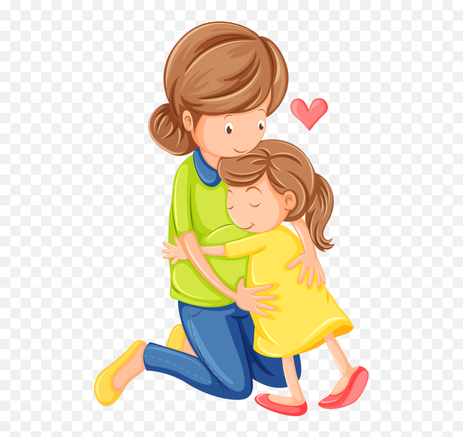 Madre Dibujo Png 2 Image - Mom And Child Clipart,Madre Png