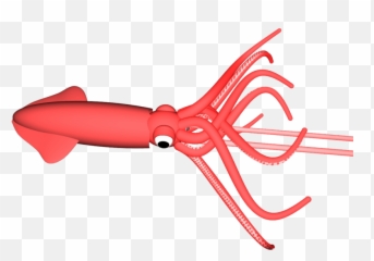 Hd Png Download - Colossal Squid Clipart,Squid Png