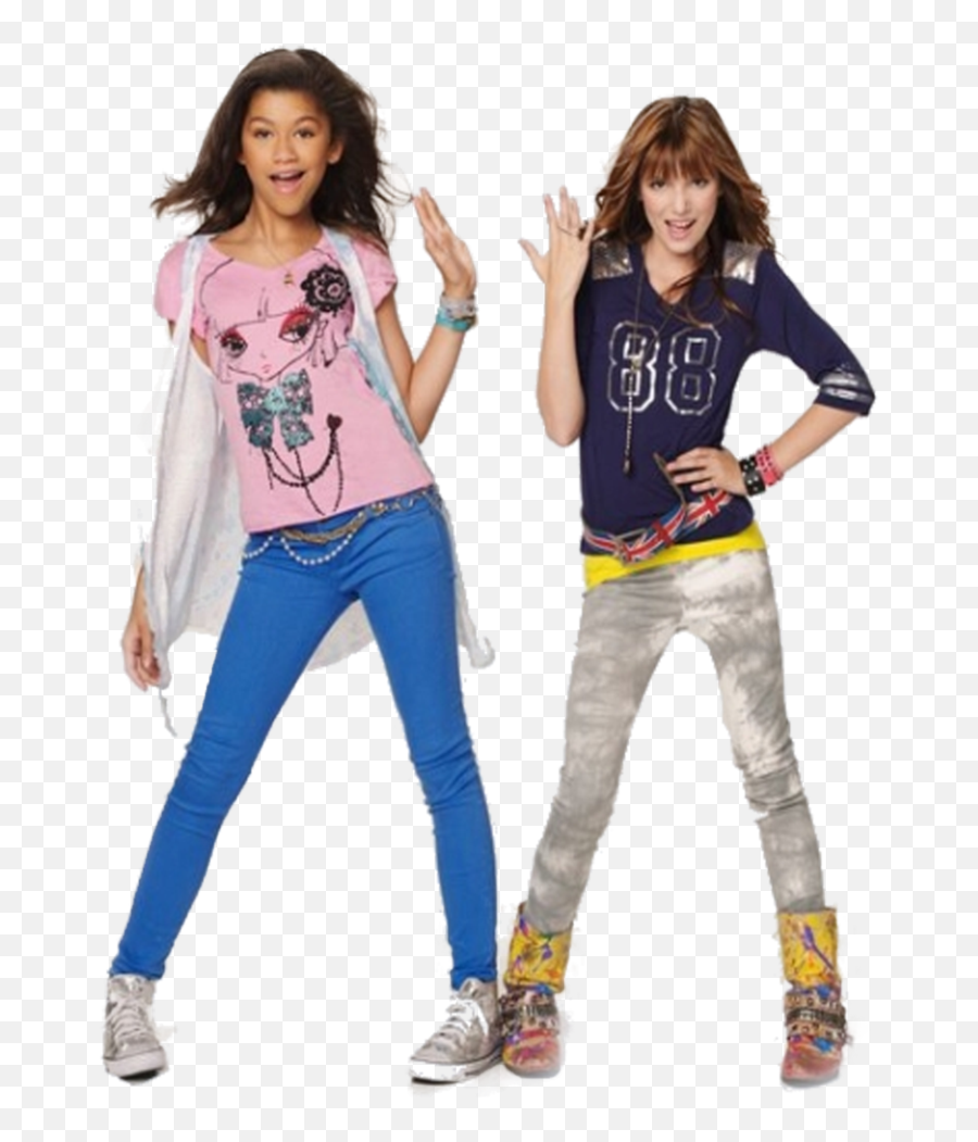 Zendaya Cool Outfits Girl Fashion Style - Zendaya And Bella Thorne Png,Zendaya Png