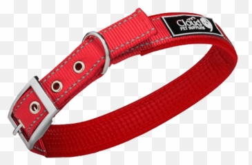 Dog Collar Png - Red Dog Collar On Transparent,Dog Collar Png