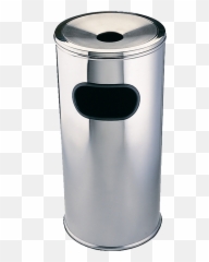 Floor Standing Ashtray Bin Hire - Ashtray With Trash Can Png,Ashtray Png