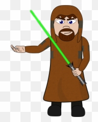 Jedi Knight Vector Clipart Free Public Domain Stock Photo - Clip Art png