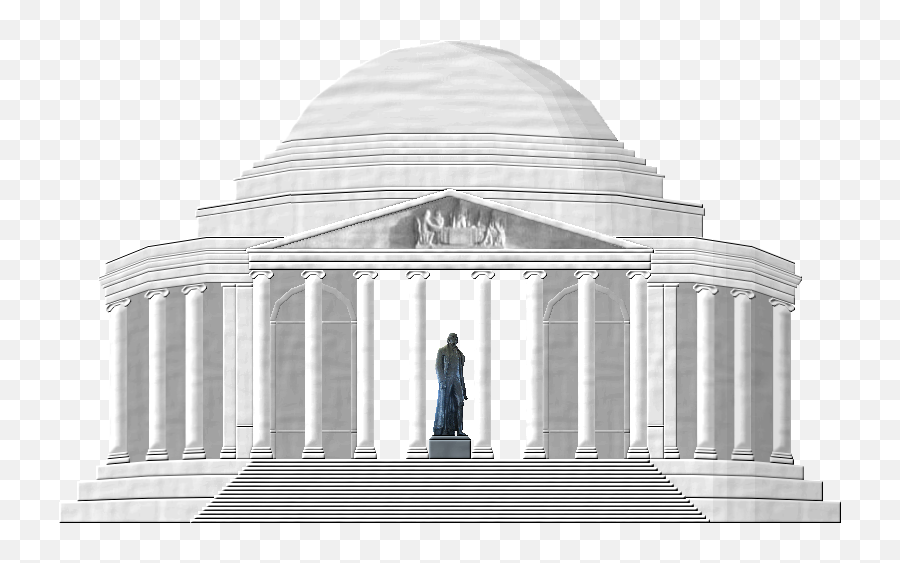 Thomas Jefferson Memorial Lincoln - Thomas Jefferson Memorial Transparent Png,Thomas Jefferson Png