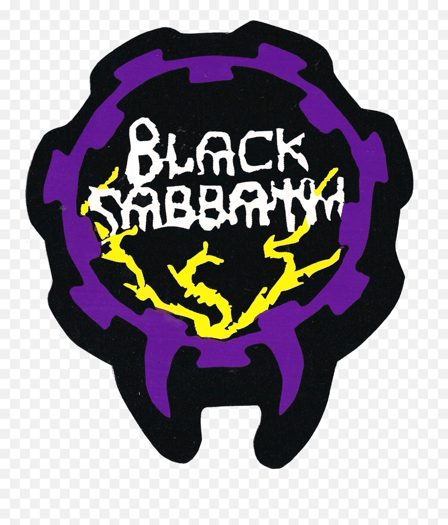 Download 80s Ozzy Logo Sticker 2002 - Dot Png,Black Sabbath Logo Png