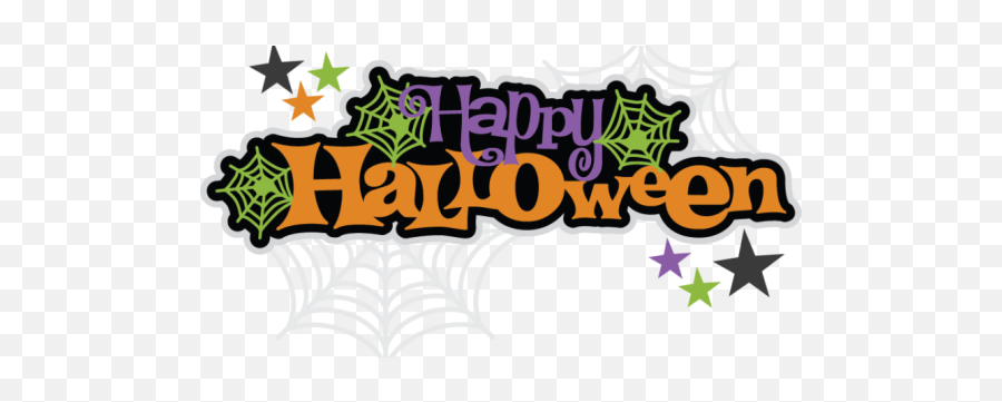 Happy Halloween Logo Png Image With - Cute Happy Halloween Png,Halloween Logo Png