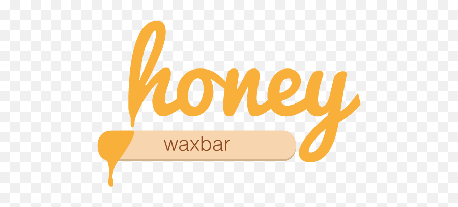 Honey Text Png - Logo Wax Bar Full Size Png Download Seekpng Calligraphy,Honey Logo
