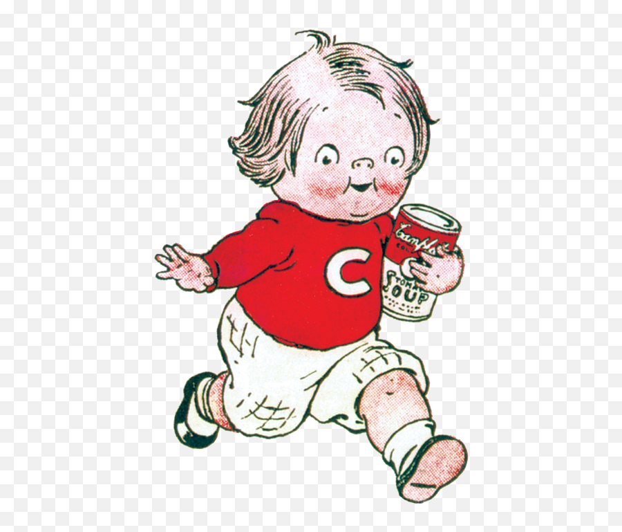 Campbells Tomato Soup In 2020 Campbell Kewpie Dolls - Boy Campbell Soup Kids Png,Campbell Soup Logo