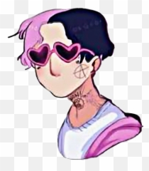 Lil Peep Lilpeep Trap - Xxxtentacion Lil Peep Rip Cartoon Transparent png