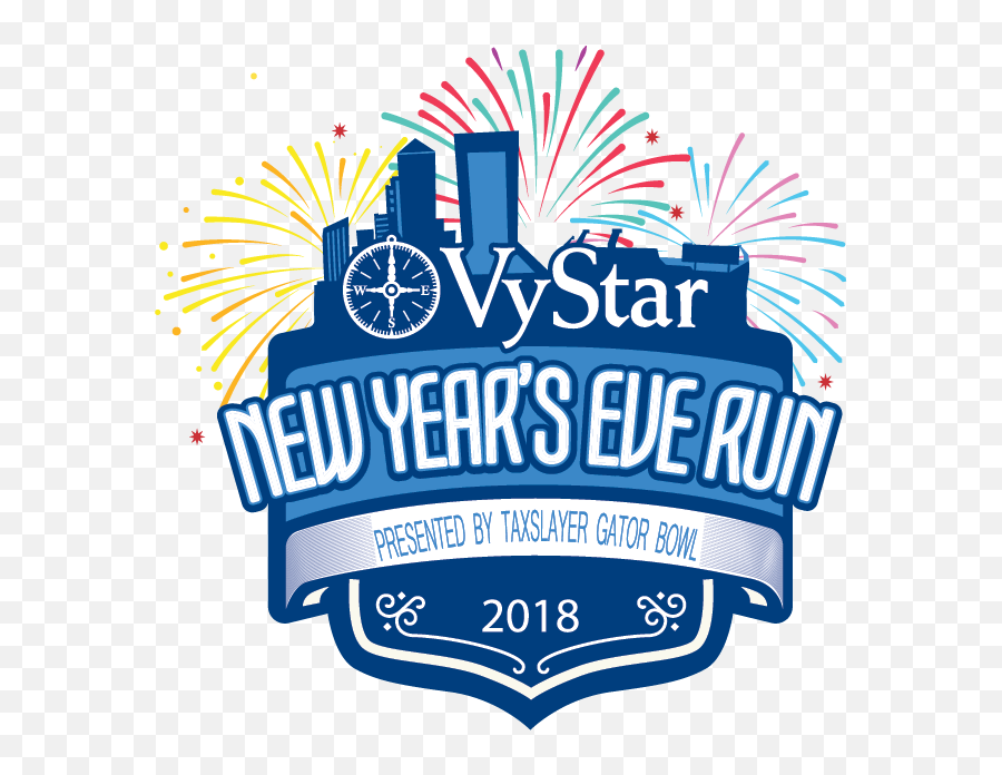 New Years Eve Run 2018 Logo - Language Png,New Year Logo